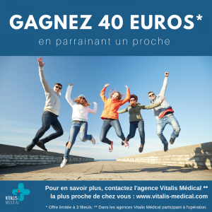 Parrainez vos proches et gagnez 40 euros